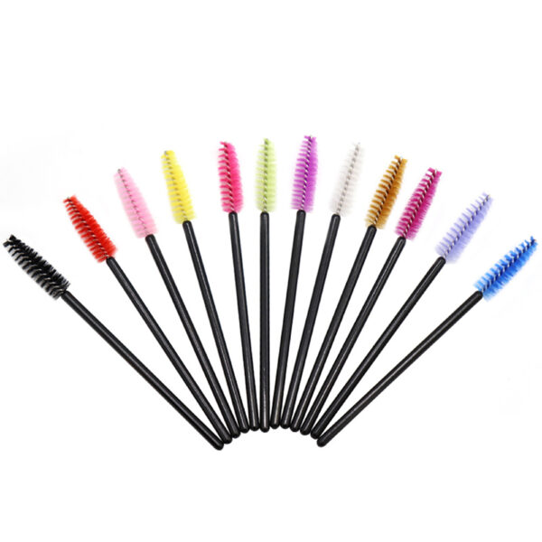 Total Wands Classique - Brossettes à mascara jetables en nylon doux - Image 4
