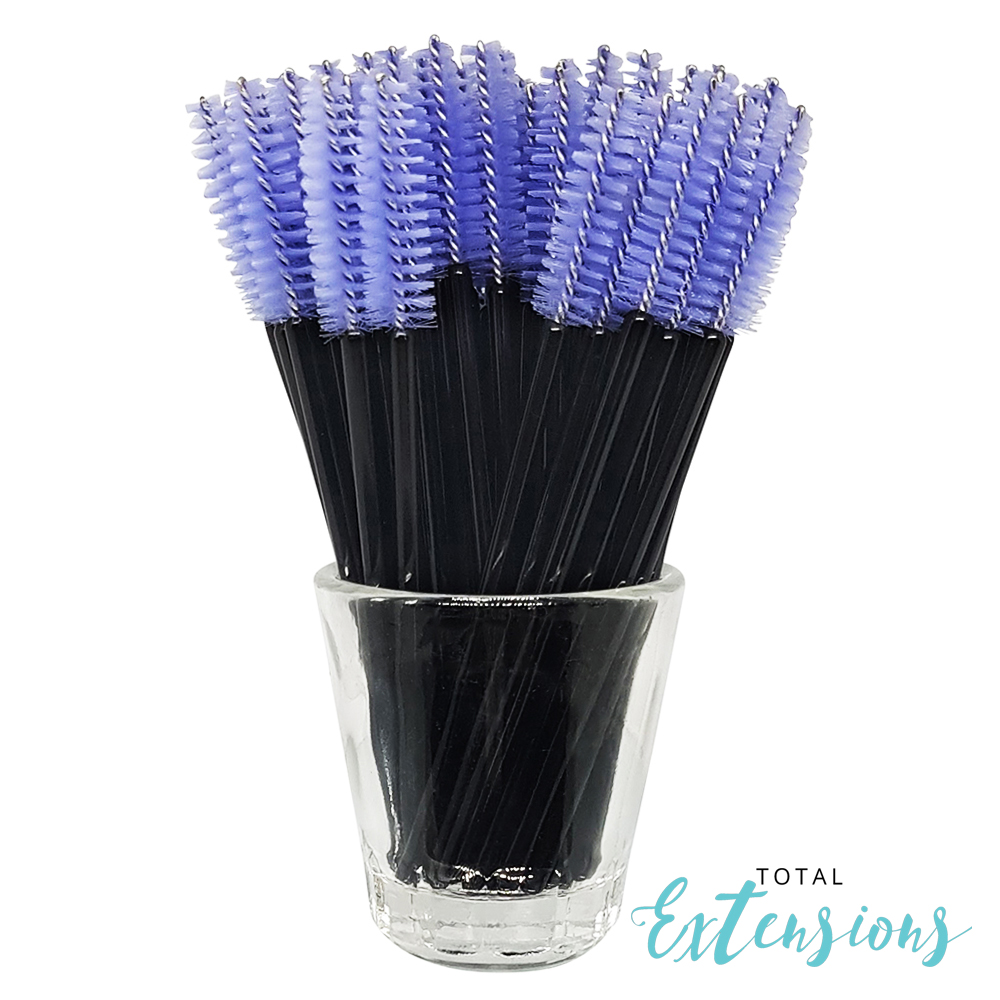 Total Wands Classique - Brossettes à mascara jetables en nylon doux – Image 3