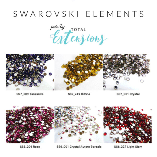 Total Gems - Cristaux décoratifs Swarovski® pour extensions de cils - Image 8