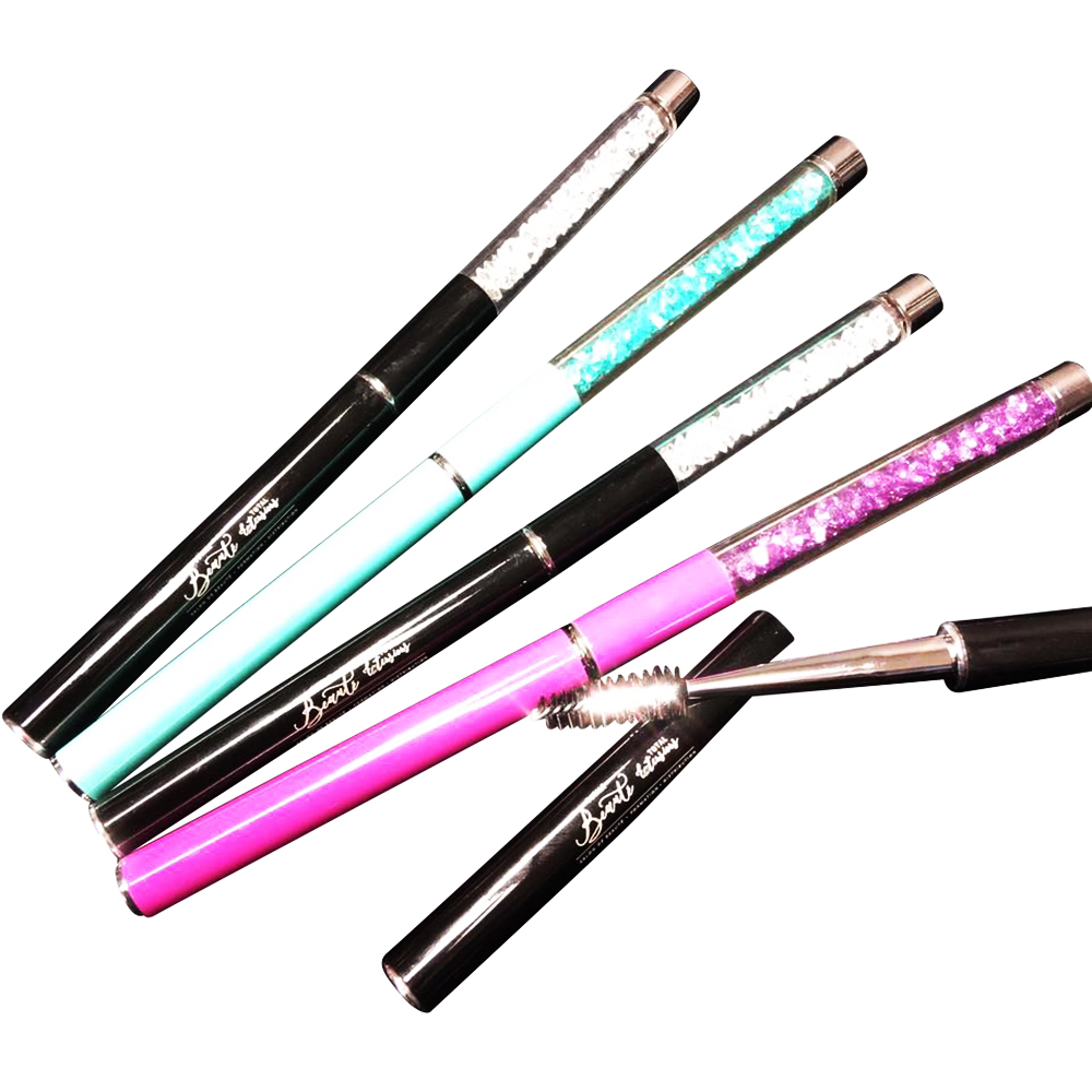 Total-Lux - Brosse à mascara portative luxueuse avec cristaux – Image 3