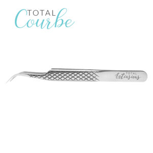 Total Courbe - Pinces ultra-courbées professionnelles pour extensions de cils