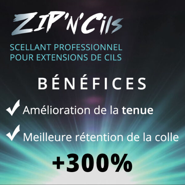 Zip'n'Cils - Scellant Professionnel pour Extensions de cils - Image 3